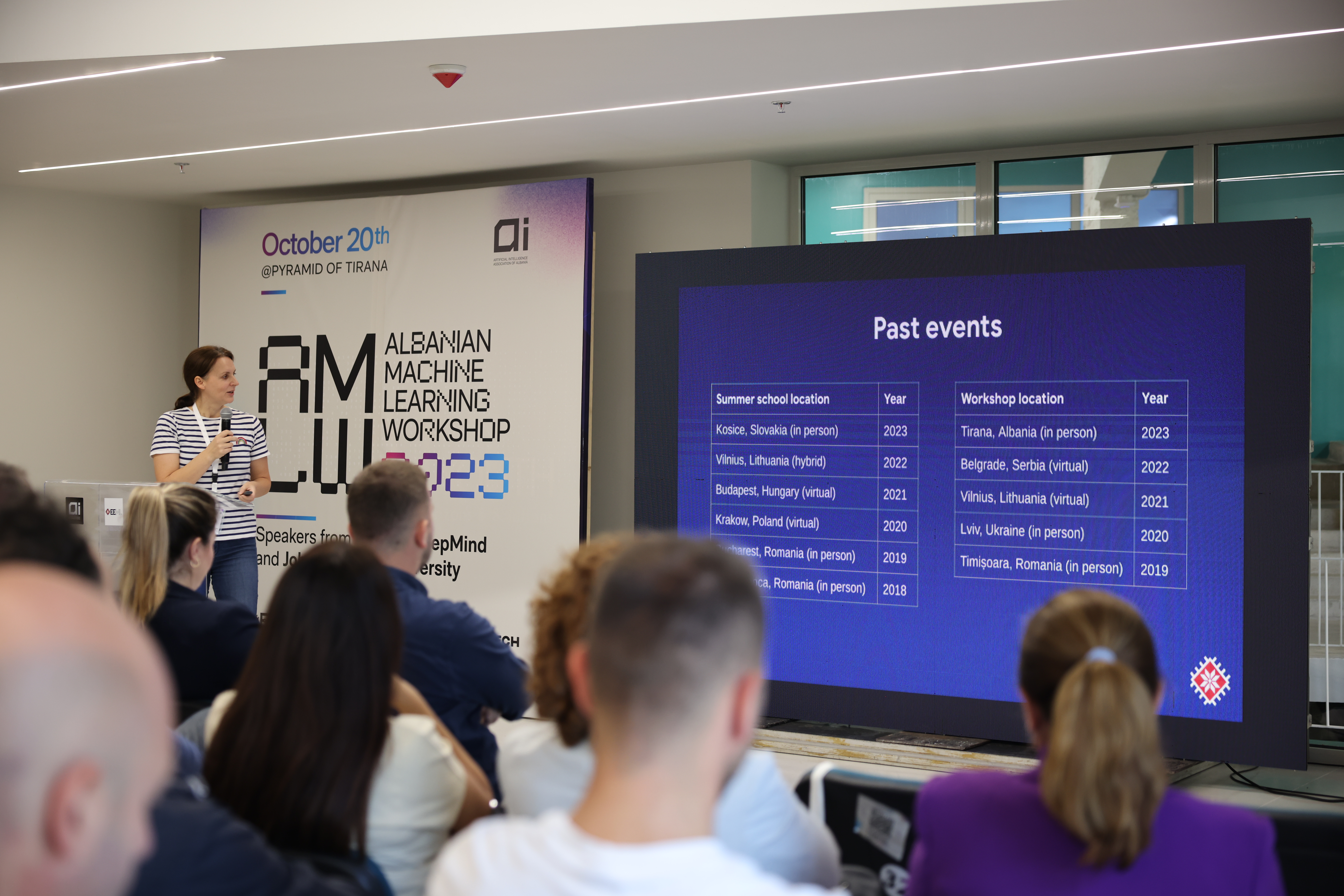 AMLW 2023: DeepMind Meets Albania's Emerging AI Community 2