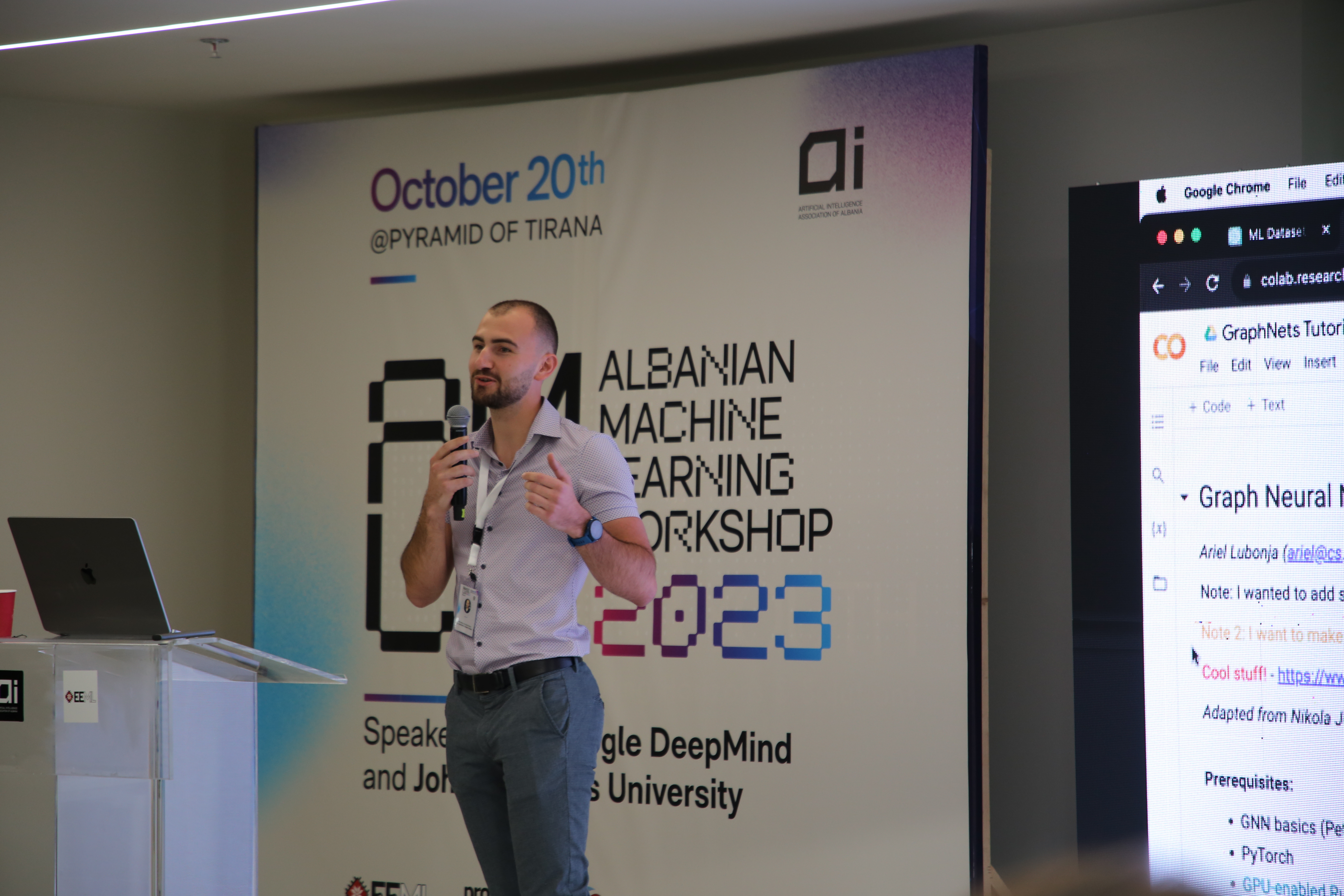 AMLW 2023: DeepMind Meets Albania's Emerging AI Community 22