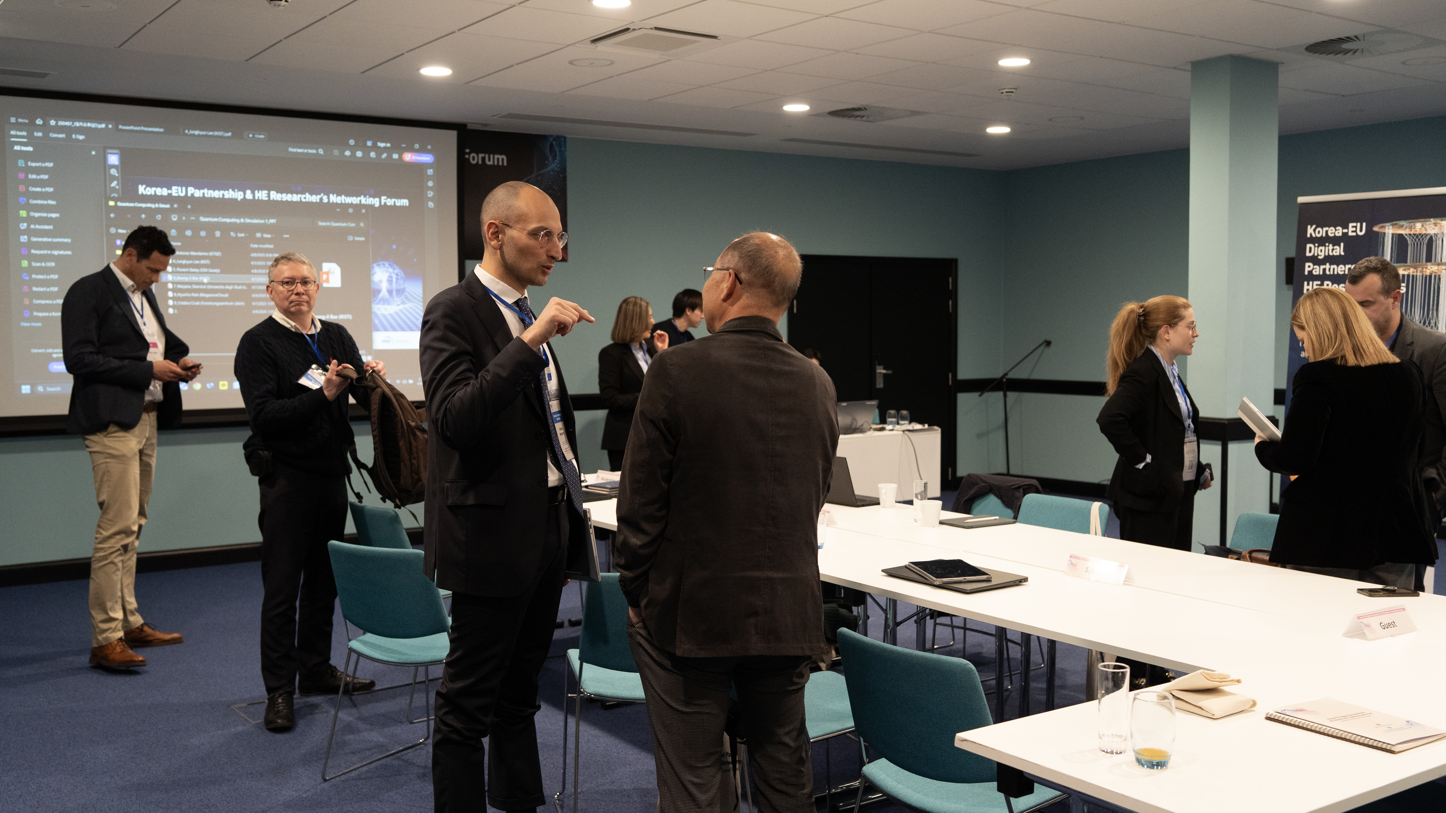 AI Albania at the Korea–EU Quantum Forum in Brussels 10